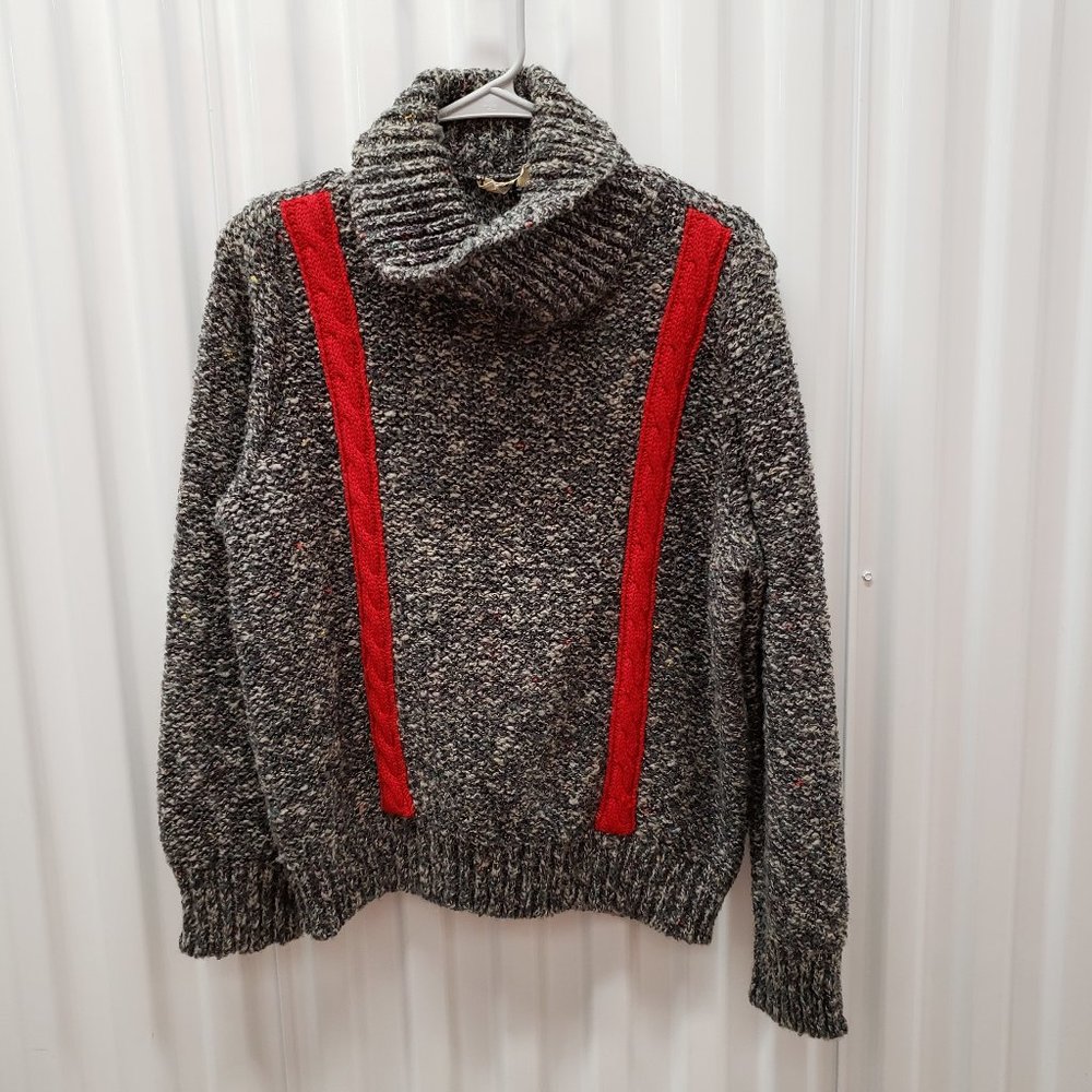 Vintage Valentino Miss V Sweater Turtleneck sz 46